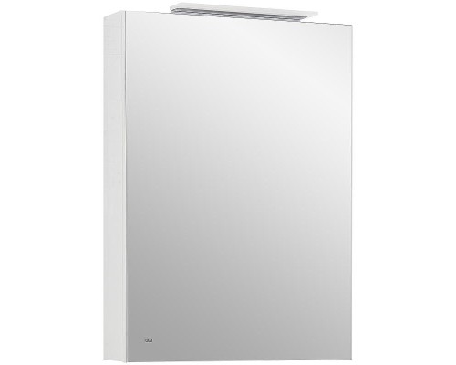 Зеркальный шкаф Roca Oleta 50 R A857644806 с подсветкой Белый глянец