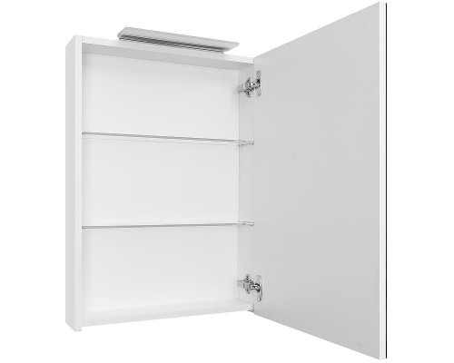 Зеркальный шкаф Roca Oleta 50 R A857644806 с подсветкой Белый глянец