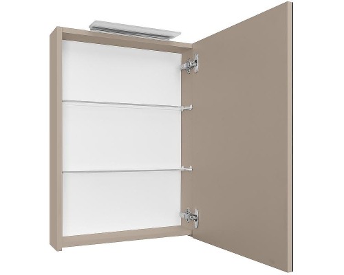 Зеркальный шкаф Roca Oleta 50 R A857644515 с подсветкой Капучино