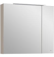Зеркальный шкаф Roca Oleta 80 A857647515 с подсветкой Капучино
