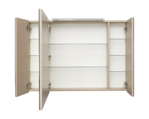 Зеркальный шкаф Roca Oleta 100 A857648515 с подсветкой Капучино