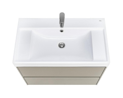 Тумба под раковину Roca Ona 80 A857630510 подвесная Бежево-серый матовый