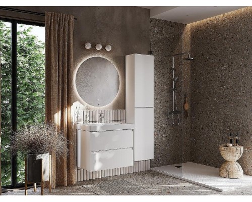 Шкаф пенал Roca Ona 40 A857635509 подвесной Белый матовый