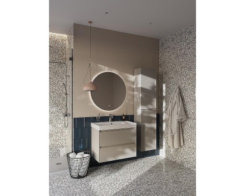 Шкаф пенал Roca Ona 40 A857635510 подвесной Бежево-серый матовый