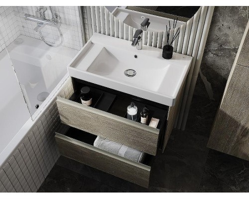 Тумба под раковину Roca Ona 80 A857630512 подвесная Светлый дуб