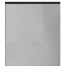 Зеркальный шкаф Roca Ronda 70 ZRU9302969 с подсветкой Белый глянец Антрацит