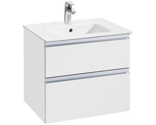 Тумба под раковину Roca The Gap 60 857550806 подвесная Белая глянцевая