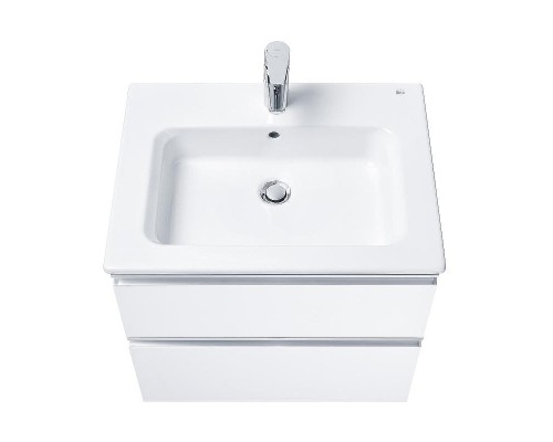 Тумба под раковину Roca The Gap 60 857550806 подвесная Белая глянцевая