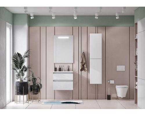 Тумба под раковину Roca The Gap 60 857550806 подвесная Белая глянцевая