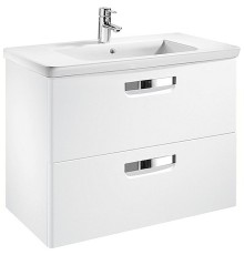 Тумба под раковину Roca The Gap 70 ZRU9302733 подвесная Белая матовая