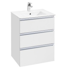 Тумба под раковину Roca The Gap 60 A857404806 подвесная Белый глянец