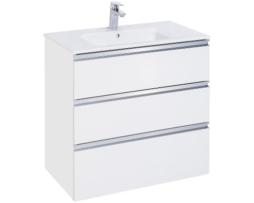 Тумба под раковину Roca The Gap 80 A857406806 подвесная Белый глянец