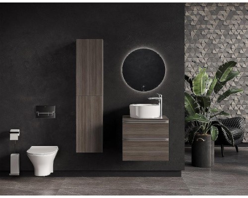 Шкаф пенал Roca The Gap 35 A857427402 подвесной Городской дуб