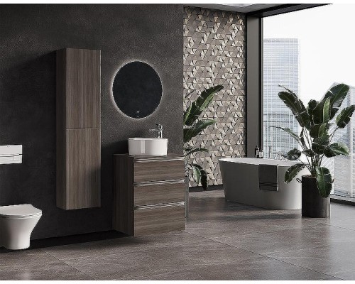 Шкаф пенал Roca The Gap 35 A857427402 подвесной Городской дуб