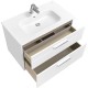 Тумба под раковину Roca Victoria 80 A857470806 подвесная Белый глянец