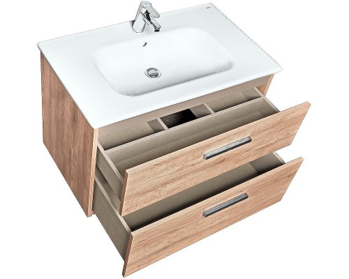 Тумба под раковину Roca Victoria 80 A857470517 подвесная Орех