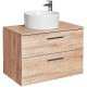 Тумба под раковину Roca Victoria 80 A857470517 подвесная Орех