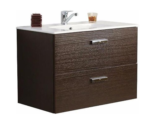 Тумба под раковину Roca Victoria Nord 80 ZRU9000031 подвесная Венге