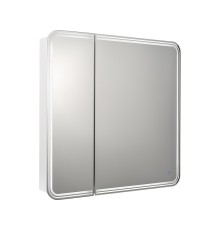 Зеркальный шкаф Stella Polar Анда 80 SP-00001137 с подсветкой цвет Белый