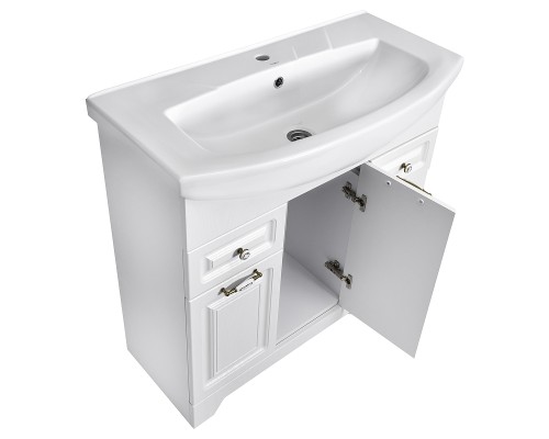 Тумба под раковину Stella Polar Кармела 85 SP-00001150 цвет Ольха белая