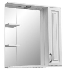 Зеркало со шкафом Stella Polar Кармела 75 SP-00000185 Ольха белая