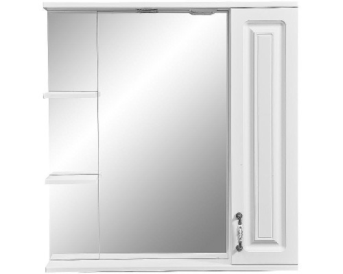 Зеркало со шкафом Stella Polar Кармела 75 SP-00000185 Ольха белая