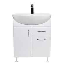 Тумба под раковину Stella Polar Концепт 60 SP-00001842 цвет Белый