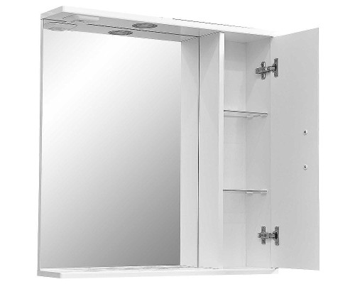 Зеркало со шкафом Stella Polar Концепт 70/С R SP-00000127 с подсветкой Белое
