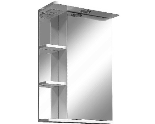 Зеркальный шкаф Stella Polar Концепт Нелея 45/С R SP-00000223 с подсветкой Белый
