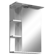 Зеркальный шкаф Stella Polar Концепт Нелея 50/С R SP-00000035 с подсветкой Белый