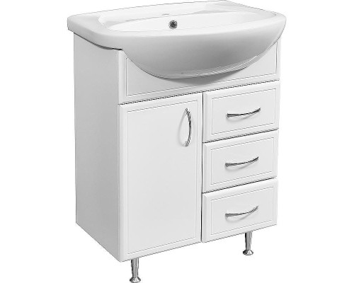 Тумба под раковину Stella Polar Концепт 65 SP-00000755 Белая