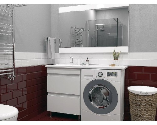 Зеркало Stella Polar Мадлен 120 SP-00000407 Белое