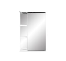 Зеркальный шкаф Stella Polar Нелея 45 SP-00000575 с подсветкой цвет Белый