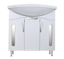 Тумба под раковину Stella Polar Сильва 80 SP-00001860 цвет Белый