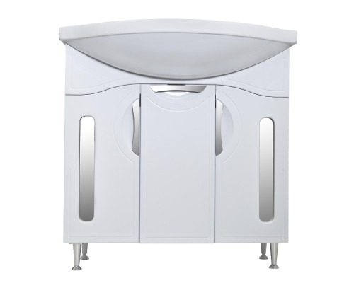 Тумба под раковину Stella Polar Сильва 80 SP-00001860 цвет Белый