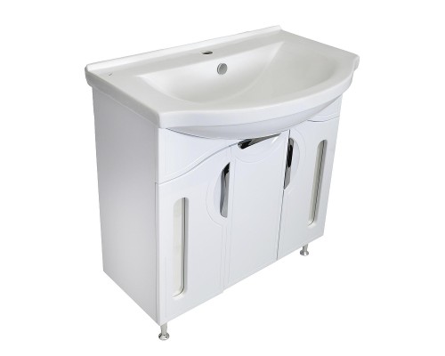 Тумба под раковину Stella Polar Сильва 80 SP-00001860 цвет Белый