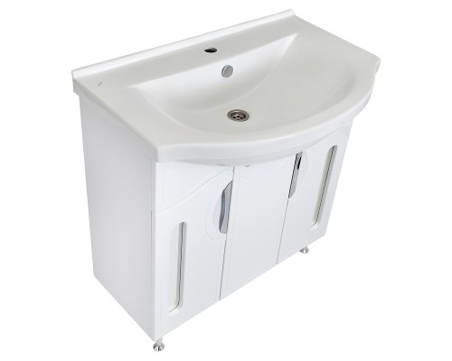 Тумба под раковину Stella Polar Сильва 80 SP-00001860 цвет Белый