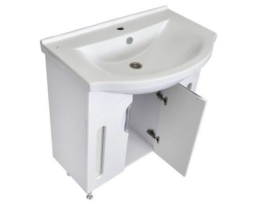 Тумба под раковину Stella Polar Сильва 80 SP-00001860 цвет Белый