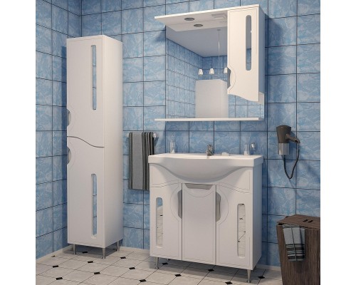 Тумба под раковину Stella Polar Сильва 80 SP-00001860 цвет Белый