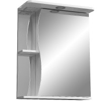 Зеркальный шкаф Stella Polar Волна Верея 60 SP-00000048 с подсветкой Белый