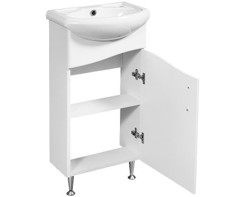 Тумба под раковину Stella Polar Волна 40 SP-00000230 Белая