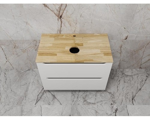 Тумба под раковину Style Line Бали 80 ЛС-00002339 подвесная Белый софт