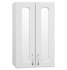 Подвесной шкаф Style Line Эко Стандарт 48 со стеклом Белый глянец