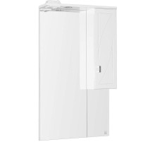 Зеркало со шкафом Style Line Лана 60 СС-00002254 с подсветкой Белое