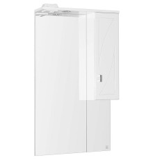 Зеркало со шкафом Style Line Лана 60 СС-00002254 с подсветкой Белое