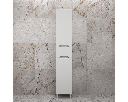 Шкаф пенал Style Line Матис 36 ЛС-00002447 цвет Белый матовый