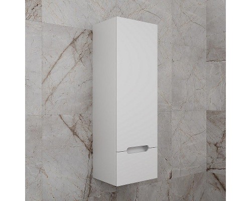 Шкаф пенал Style Line Матис 36 ЛС-00002448 подвесной цвет Белый матовый