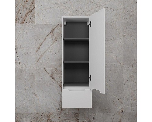 Шкаф пенал Style Line Матис 36 ЛС-00002448 подвесной цвет Белый матовый