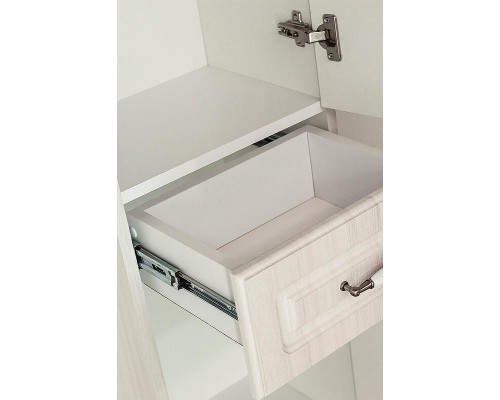 Шкаф пенал Style Line Олеандр 2 Люкс 36 ЛС-00000290 Рельеф пастель