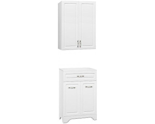 Тумба Style Line Олеандр 2 Люкс 60 ЛС-00000347 Белая